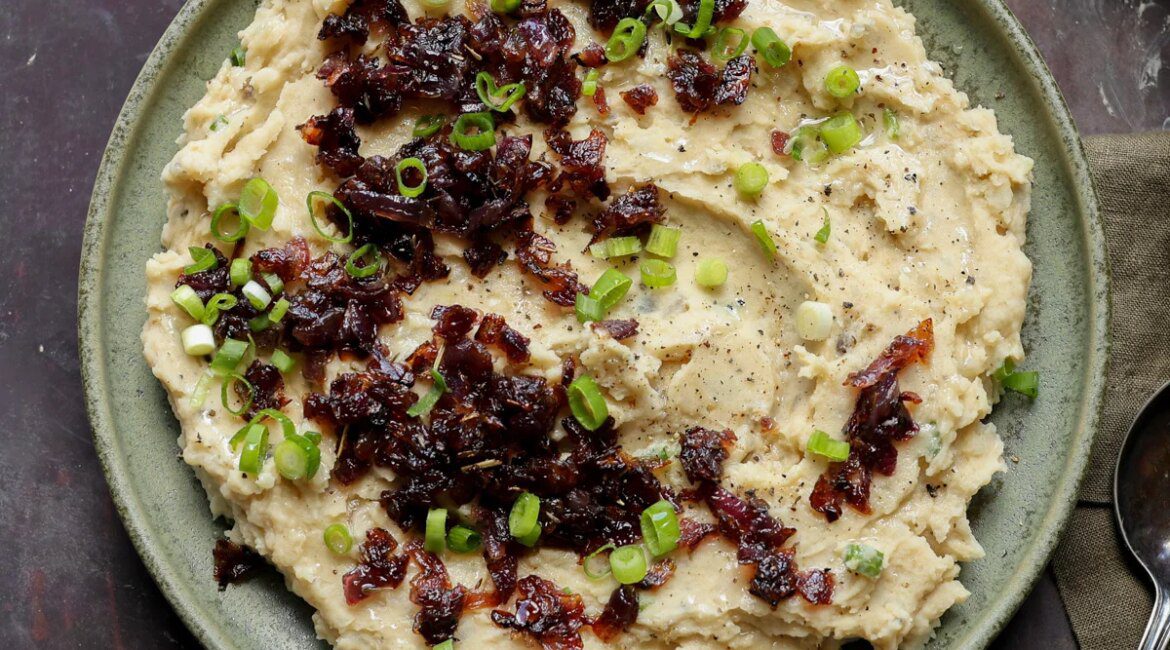Caramelized Onion Mashed Potatoes