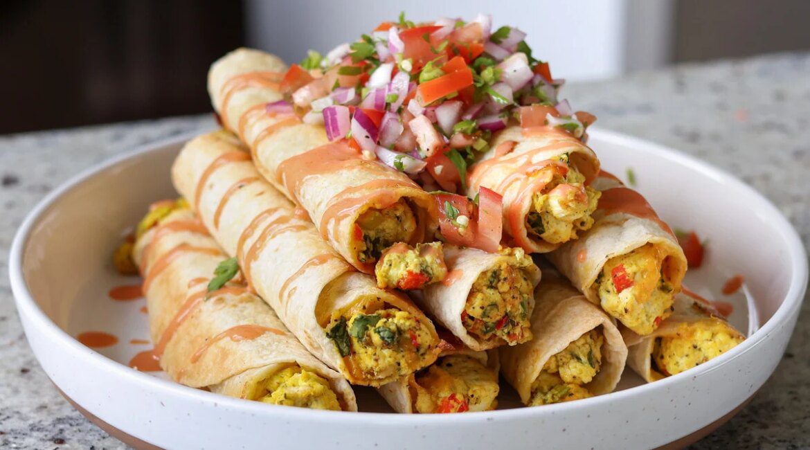 Easy Breakfast Taquitos