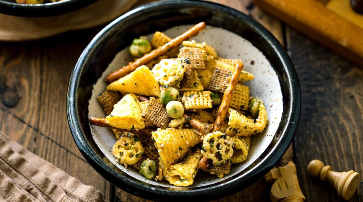 Furikake Chex Mix (Video) • Just One Cookbook