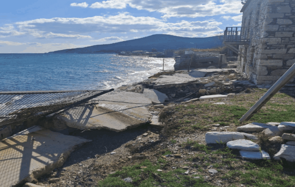 Heraion of Samos: The Ministry of Culture implements protection works against coastal erosion