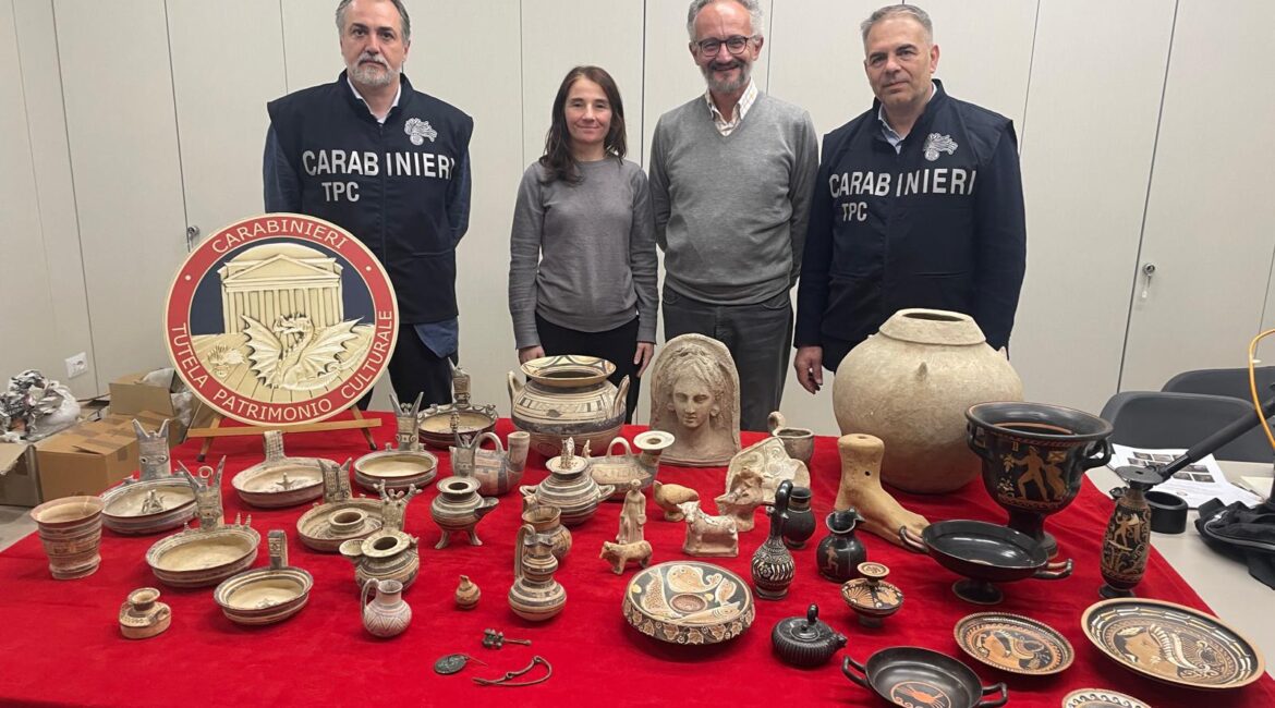 Italy Recovers Rare Ancient Greek and Etruscan Artifacts in Major Heritage Operation