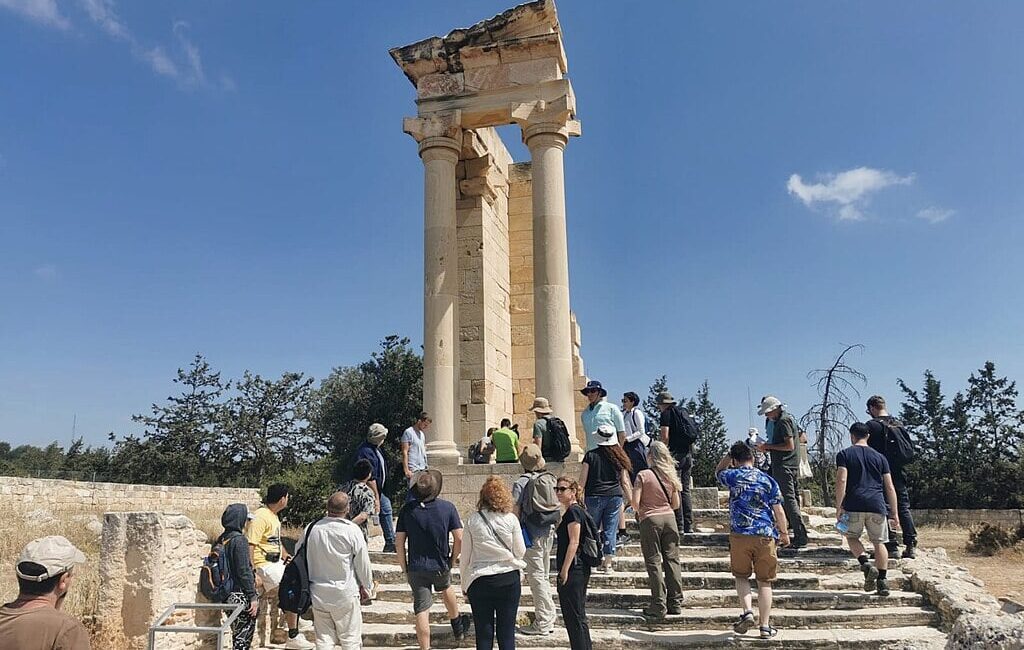 Outcry in Cyprus as Tourists Climb Onto Roof of Ancient Greek Sanctuary of Apollo for Photos