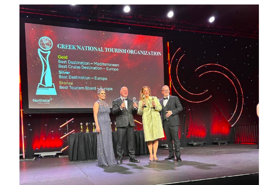 Travvy Awards 2025: Top honors for Greece and the Greek National Tourism Organization (GNTO)