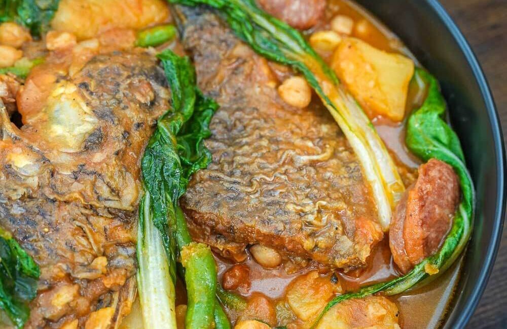 Fish Pochero (Filipino Fish and Vegetable Stew)