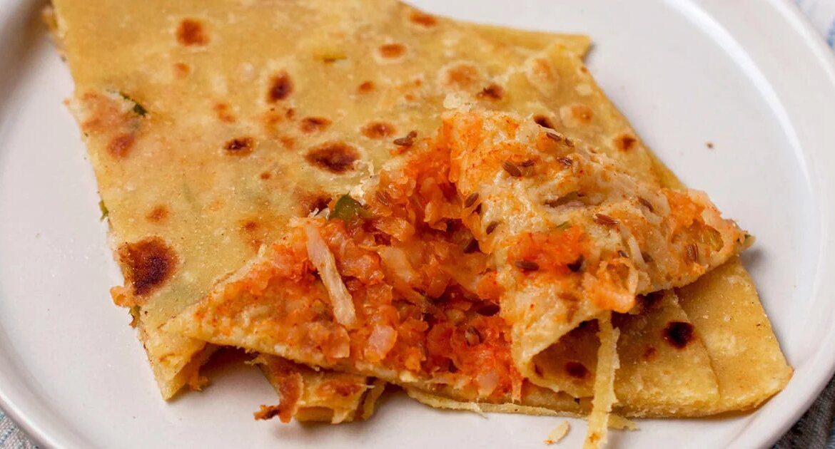 Mooli Paratha (Stuffed Radish Paratha)