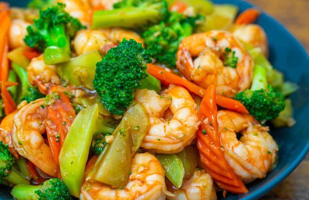 Shrimp and Broccoli Stir Fry