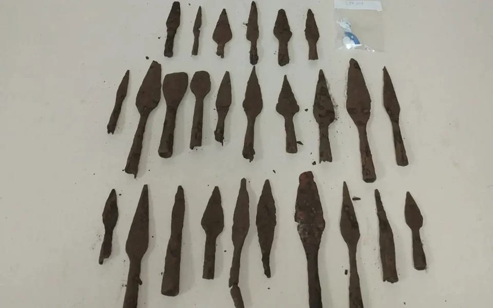 Ancient Hellenistic Spearheads Recovered in Police Raid in Greece