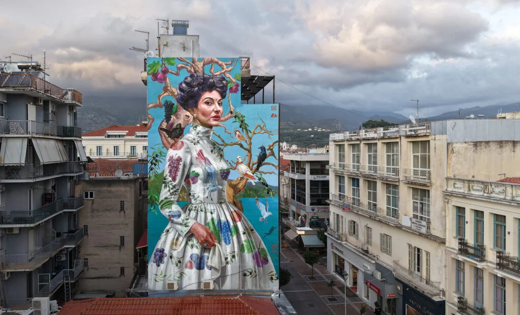 Greek Mural of Maria Callas in Kalamata Nominated for Best Mural in the World 2025 – Vote Now!