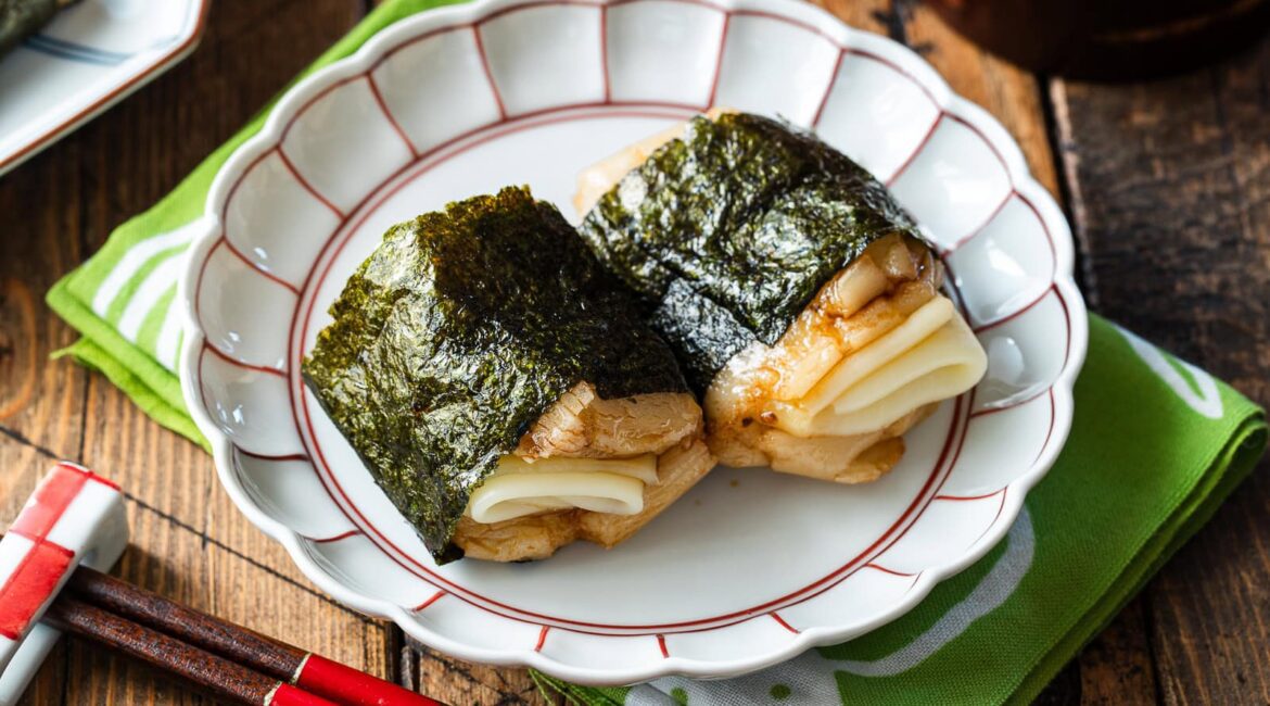 Isobeyaki Mochi with Cheese 磯部焼き餅 • Just One Cookbook