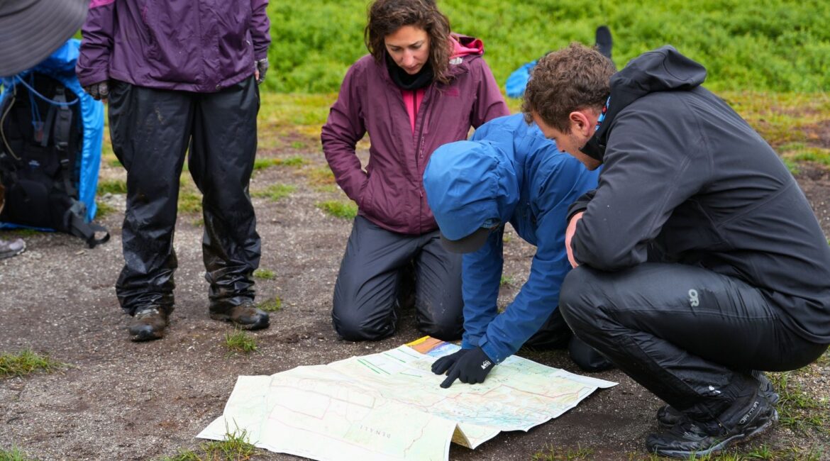 Navigating With a Map and Compass