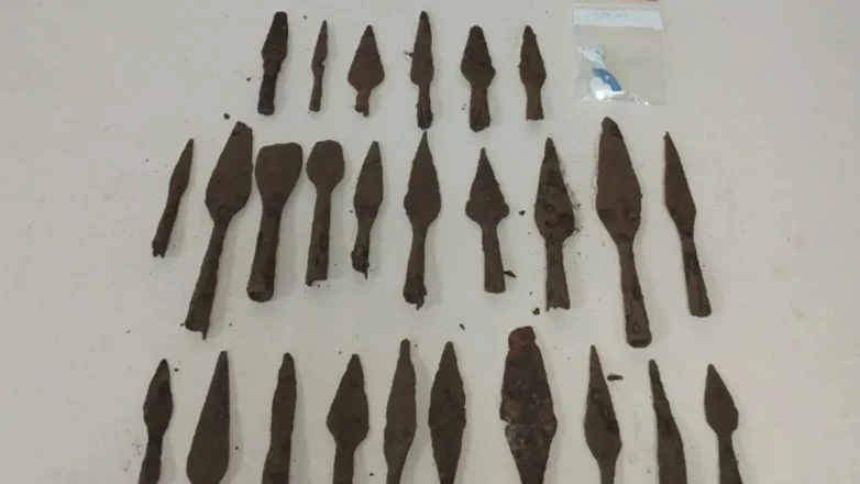 Police Arrest Foreign National After Seizing Ancient Greek Spears