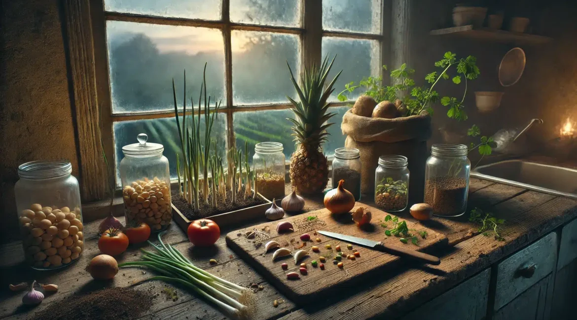 The Survival Garden You Already Own… But Keep Dumping in the Trash