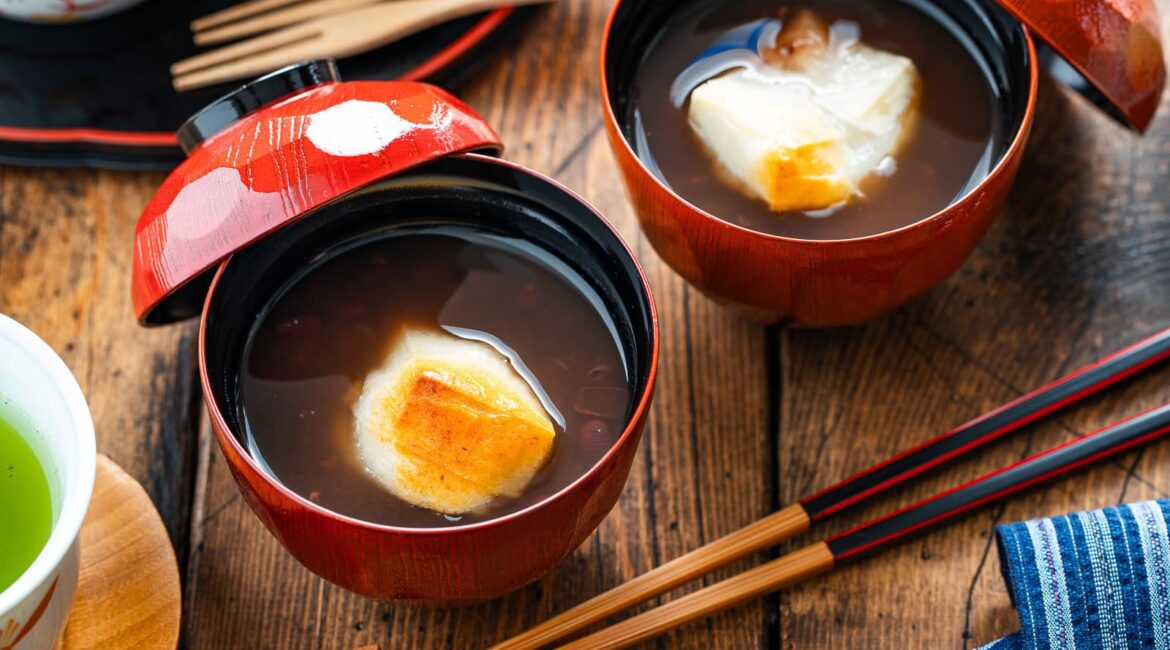 Zenzai (Sweet Red Bean Soup with Mochi) ぜんざい • Just One Cookbook