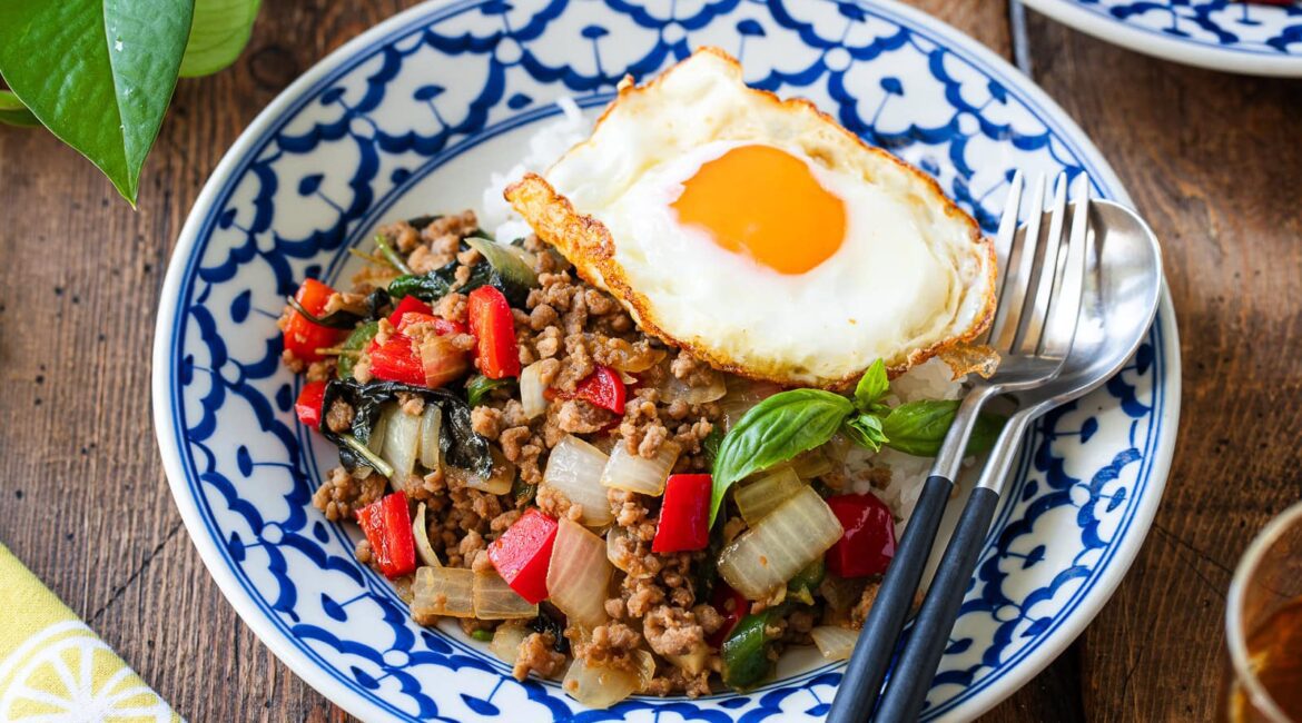 Gapao Rice ガパオライス • Just One Cookbook