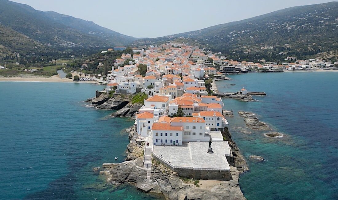 Greece’s Andros Becomes Leading Off-Season Island Choice Near Athens