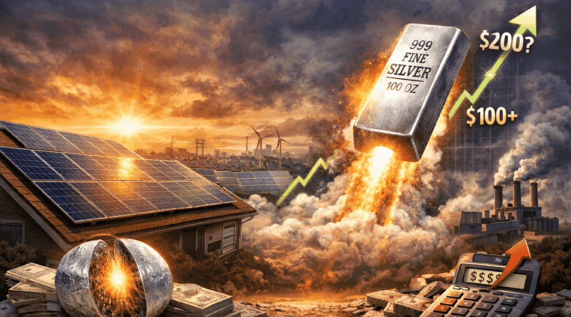 When The Price Of Silver Goes Vertical… A Solar Panel Shock Is On The Way