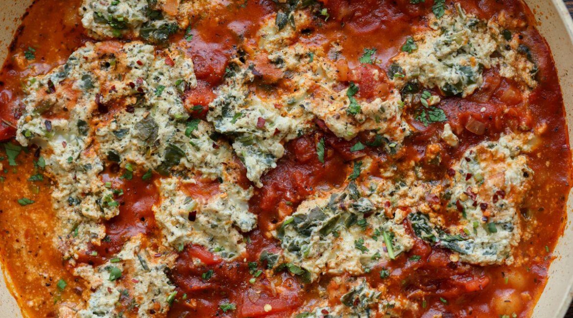 Skillet Gnocchi with Sun-Dried Tomato Garlic Ricotta