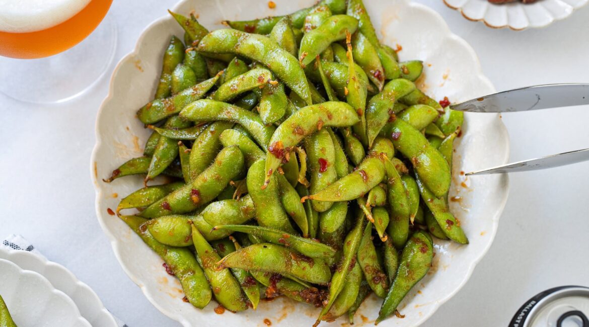 Spicy Edamame スパイシー枝豆 • Just One Cookbook