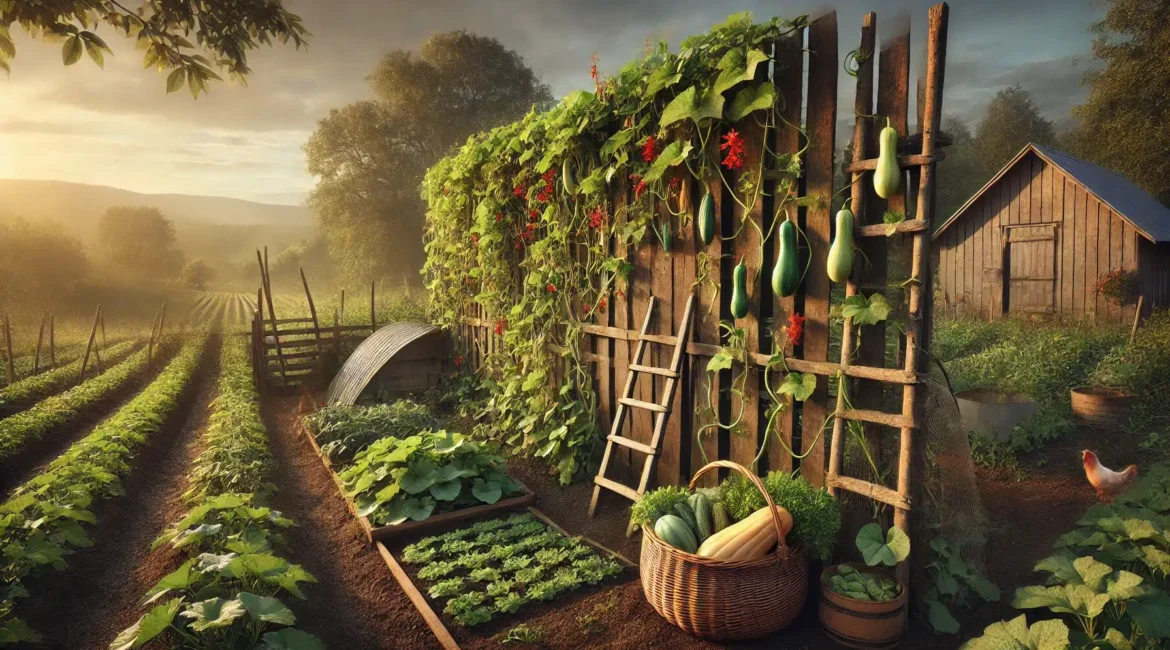 Turn Your Fences Into Food!
