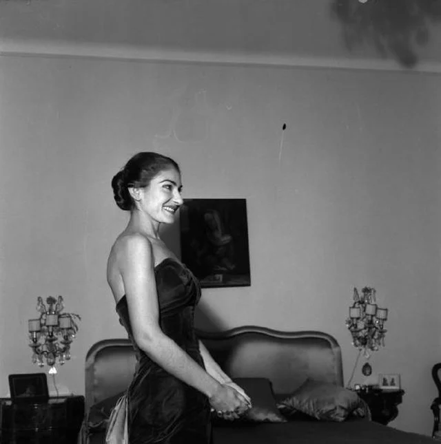 Rare Maria Callas Video Speaking Greek in Athens Comeback